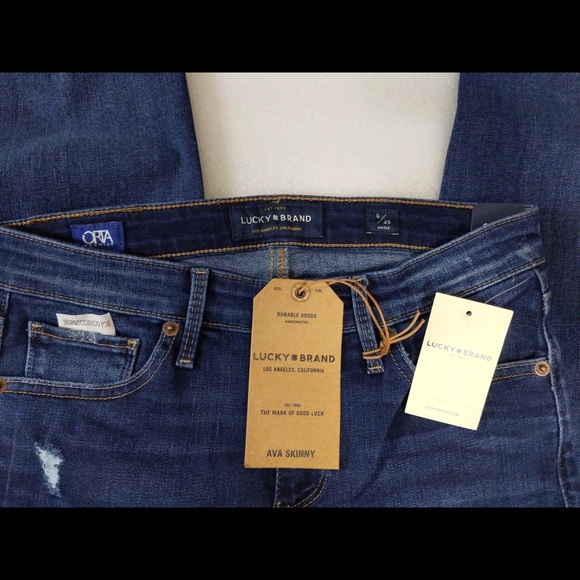 4x 👯♀️Host Pick⚡️ Lucky Brand Ava Skinny Jeans - Picture 7 of 15